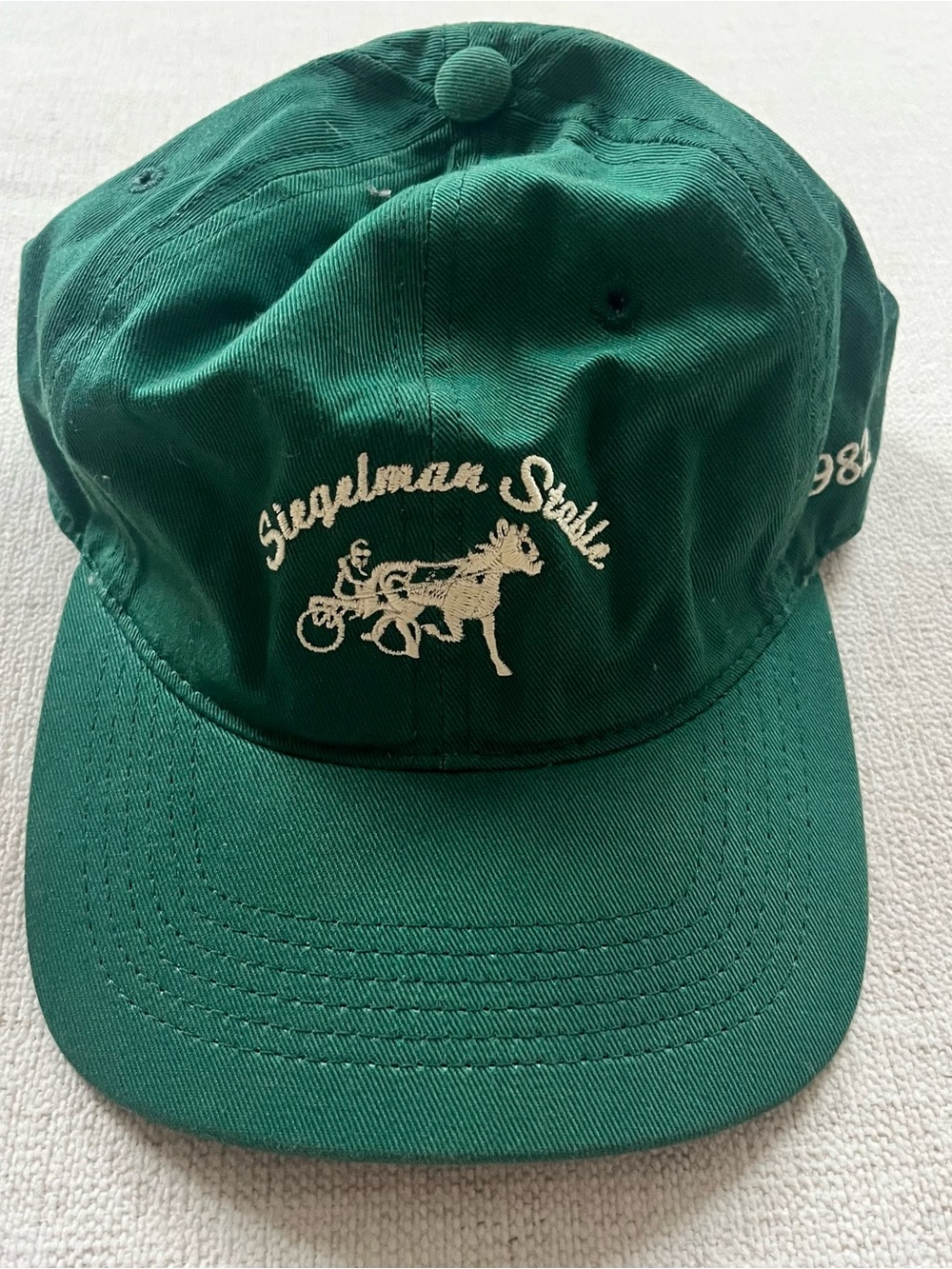Siegelman Stable Green Baseball Cap - Interior Logo Tag - Picture 2 of 4